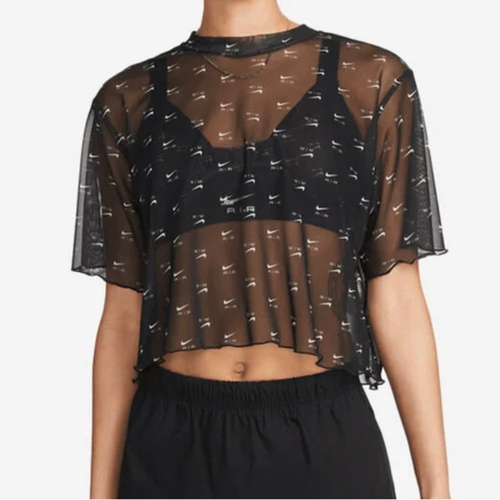 Nike oversized mesh shirt